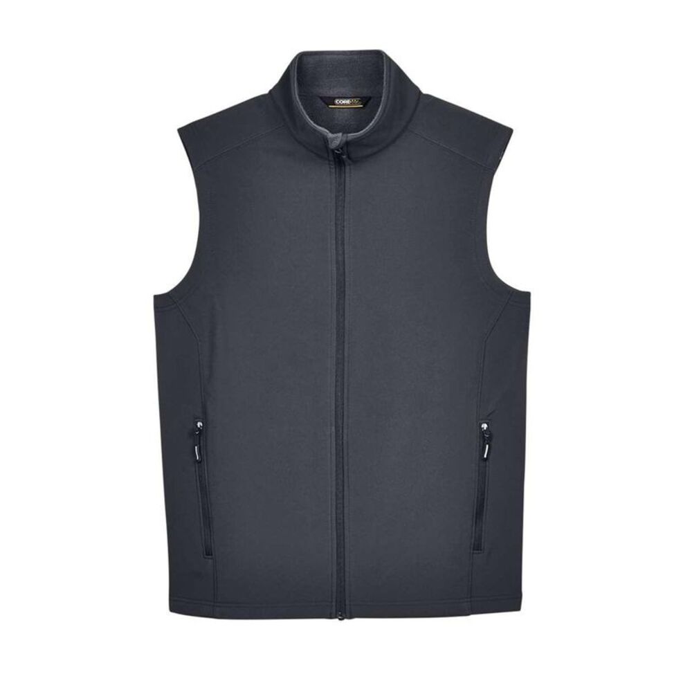 CORE365 Cruise Two-Layer Fleece Bonded Soft Shell Vest / Carbon